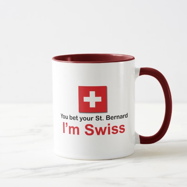 Caneca Você apostou seu St Bernard… (Direita)