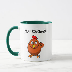 Caneca Você Chicken, Torneira Marrom Engraçada?