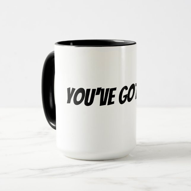 Caneca você consegue (Frente Esquerda)
