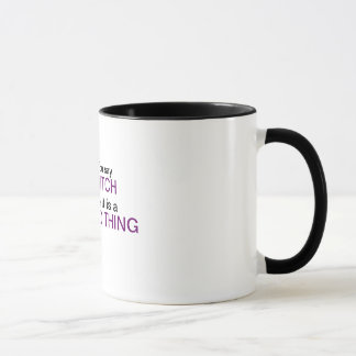 Caneca Você diz a bruxa