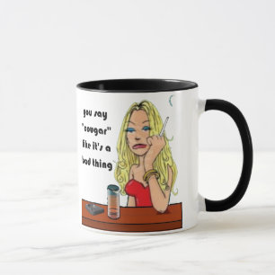 Caneca você diz mug de pum