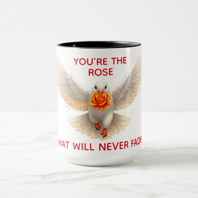 Caneca você é a rosa (Centro)