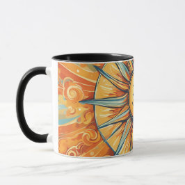 Caneca Você É Minha Design De Sol