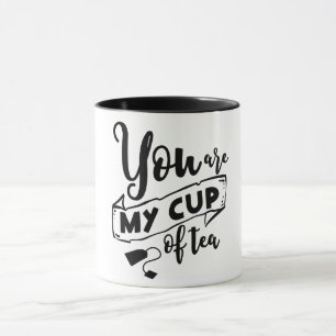 Caneca Você é minha taça de chá-caneca