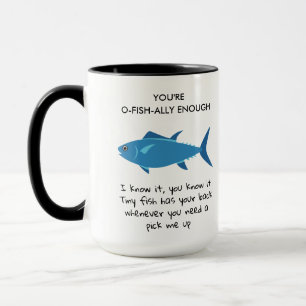 Caneca Você é "O Fish Ally Chega Enfermeira Engraçada" An