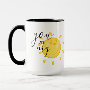 Caneca Você É O Meu Amor De Sol Que Te Ama De Lua E Vol