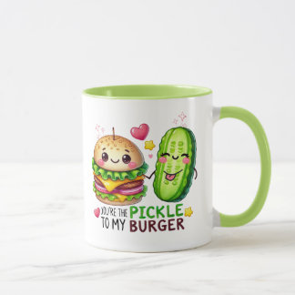 Caneca Você é o picles do meu Namorados engraçado