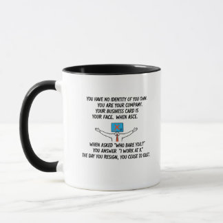 Caneca Você é Sua Empresa - identidade corporativa