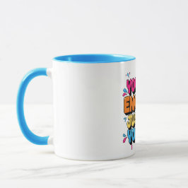 Caneca Você É Suficiente Do Jeito Que É Colorido