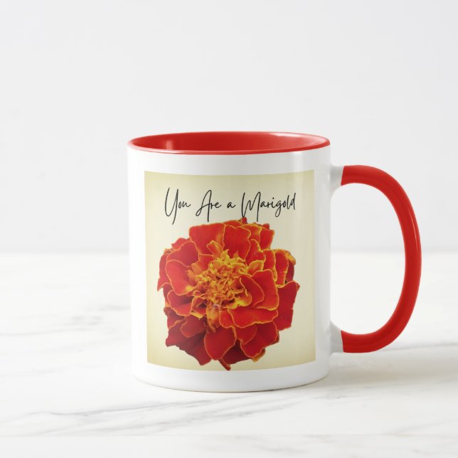 Caneca Você é um Marigold Coffee Mug - Obrigado presente (Direita)