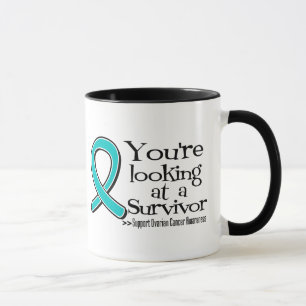 Caneca Você está olhando um sobrevivente do câncer de