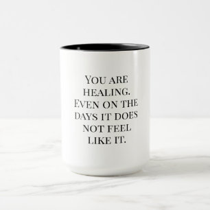 Caneca Você Está Sarando - Afirmação Encorajadora