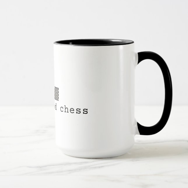 Caneca Você Eu e Xadrez (Direita)