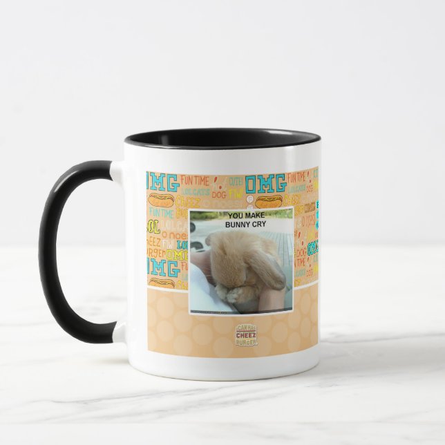 Caneca Você faz o coelho gritar (Esquerda)