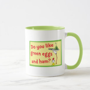 Caneca Você Gosta de Ovos Verdes e Presunto?