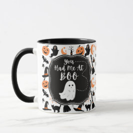 Caneca Você Me Teve No Boo Halloween Mug