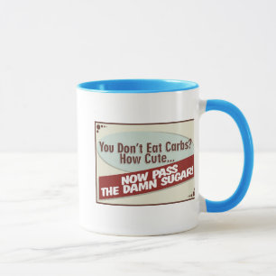 Caneca Você não come carburadores Drinkwear