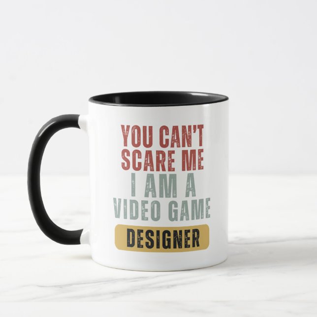 Caneca Você Não Pode Me Assustar Eu Sou Um Designer de Jo (Esquerda)