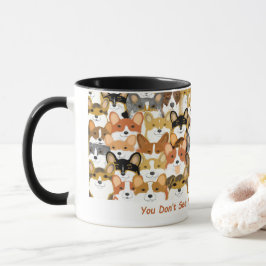 Caneca Você não vê muitos Corgis