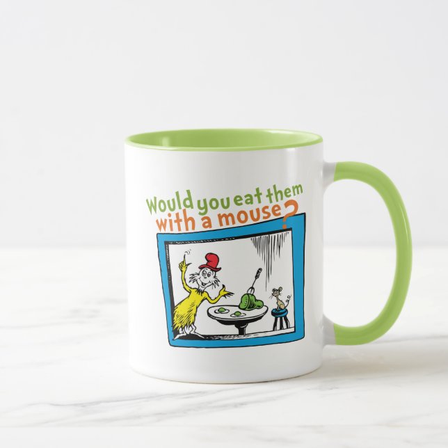 Caneca Você os Comeria Com um Rato? (Direita)