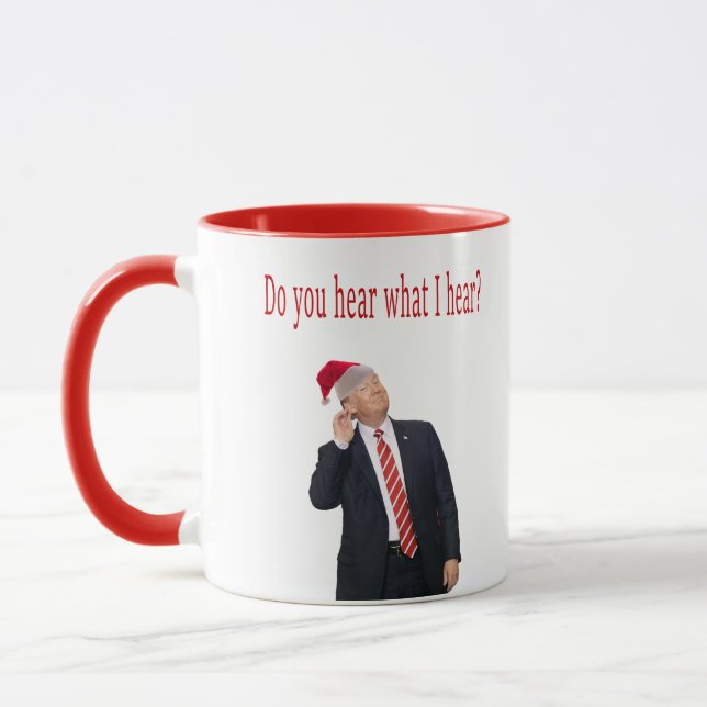 Caneca Você Ouve O Que Eu Ouço? (Esquerda)