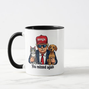 Caneca Você Perdeu Novamente Salvar a Eleição do Pets Tru