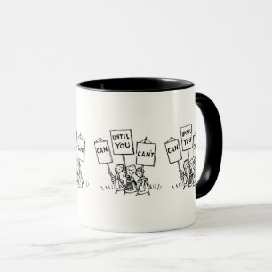 Caneca Você Pode - Cotação Motivacional
