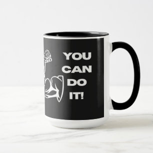 Caneca Você Pode Fazer Isso Fitness Motivação Camiseta de