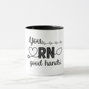 Caneca Você Renda Boas Mãos