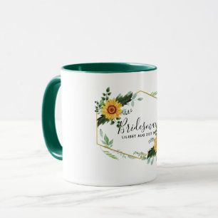 Caneca Você Será A Bridesmaid Maid Honra Obrigada Mãe