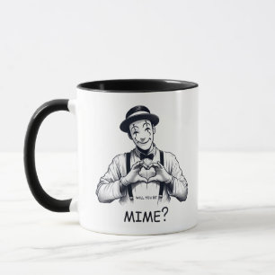 Caneca Você será mímico?