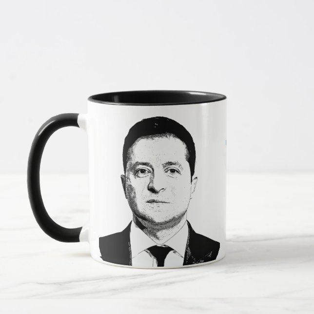 Caneca Volodymyr Zelenskyy (Esquerda)