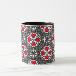 Caneca Volume 8 da arte caleidoscópica de 16