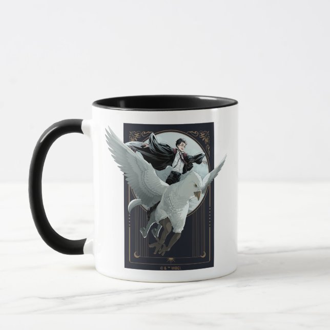 Caneca Voo Anime HARRY POTTER™ com Buckbeak (Esquerda)