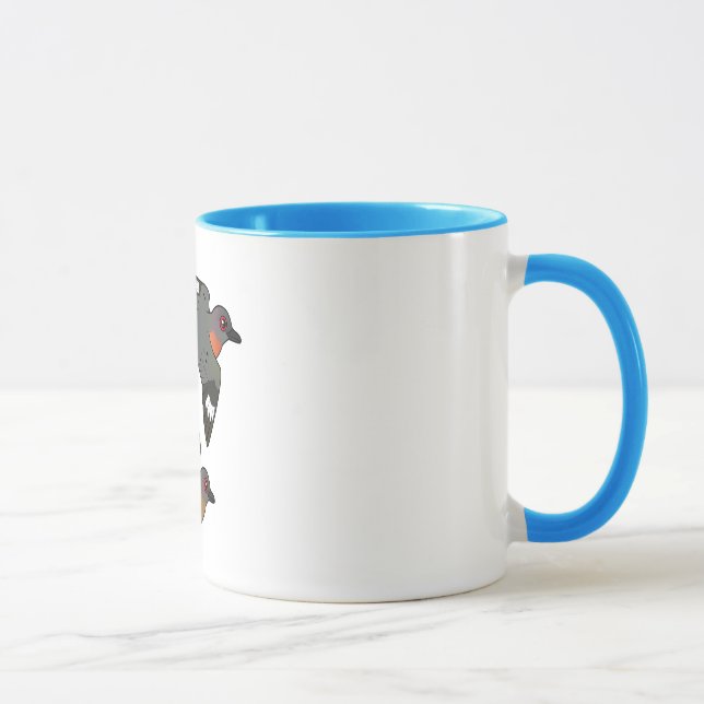 Caneca Vôo do pombo de passageiro (Direita)