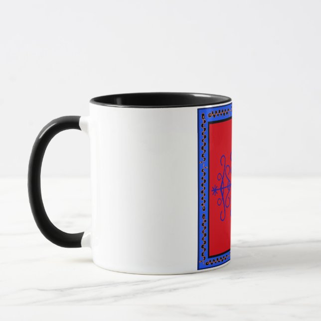 Caneca VooDoo Veve Magik - Papa Legba (Esquerda)