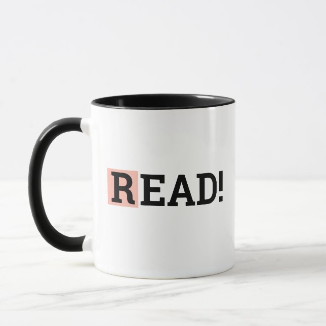 Caneca VOTAR! Designs de uma palavra (Esquerda)