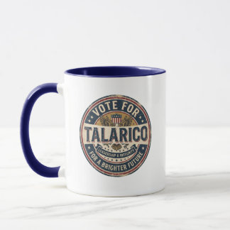Caneca Vote em Talarico | Eleição Democrata