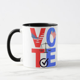 Caneca Vote por favor