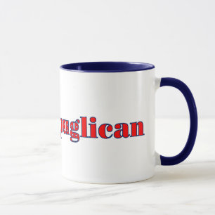 Caneca Vote rePUGlican Engraçado no Chapéu Azul Vermelho