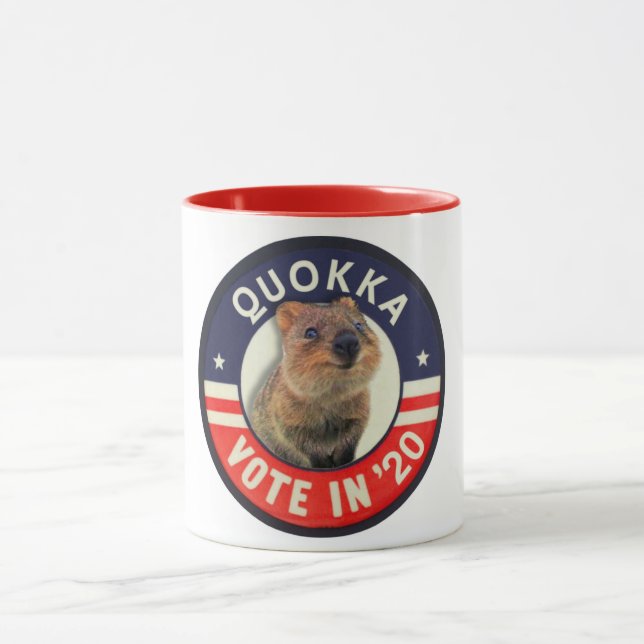 Caneca Voto Quokka em 2020 (Centro)