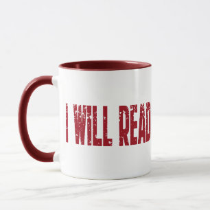 Caneca Vou Ler Mais Livros