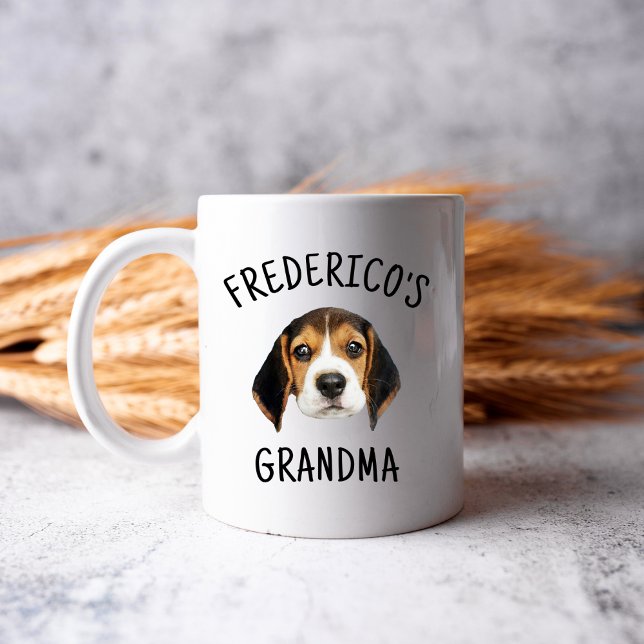 Caneca Vovó Cachorro Vovô Cachorro Personalizado Figura (Criador carregado)