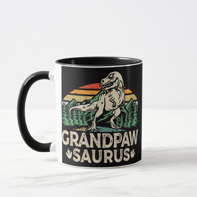 Caneca Vovô Dinossauro Vovô Vovô Saurus (Esquerda)