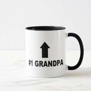 Caneca Vovô do número um