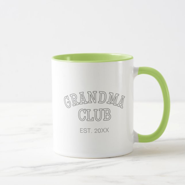 Caneca Vovó Gift Vovó Personalizada Coffee Mug (Direita)