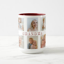 Caneca Vovó Personalizada Combo Mug | Fotos personalizada