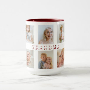 Caneca Vovó Personalizada Combo Mug   Fotos personalizada