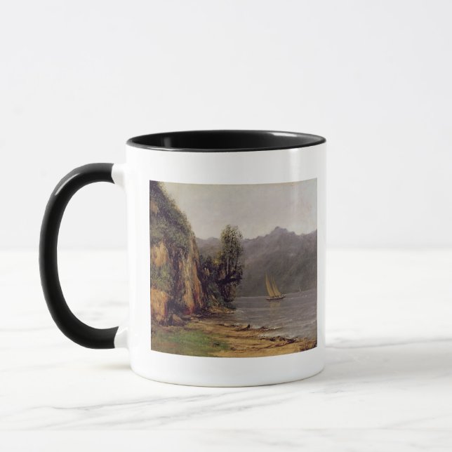 Caneca Vue du Laca Leman, c.1873-77 (Esquerda)