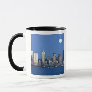 Caneca WA, Seattle, panorama de Seattle e Elliott Bay 2